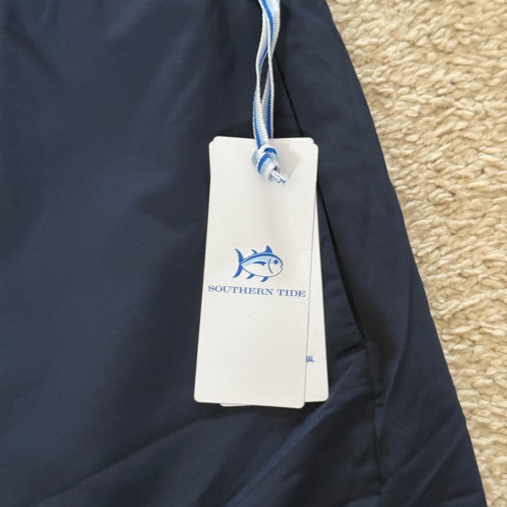 Southern Tide Dark Blue Skirt with White Accents - Picture 2 of 7